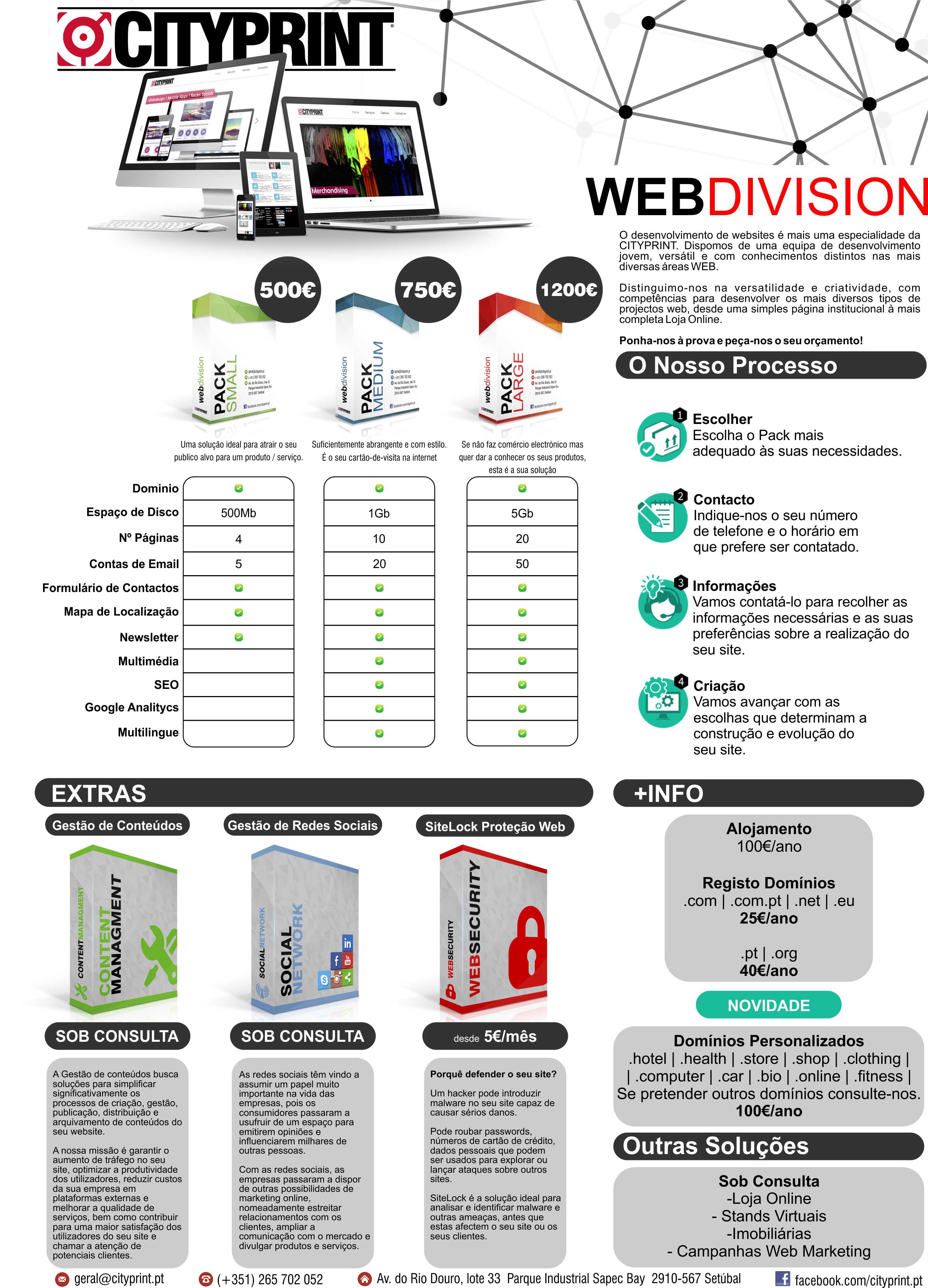 CITYPRINT Webdesign - Web Packs